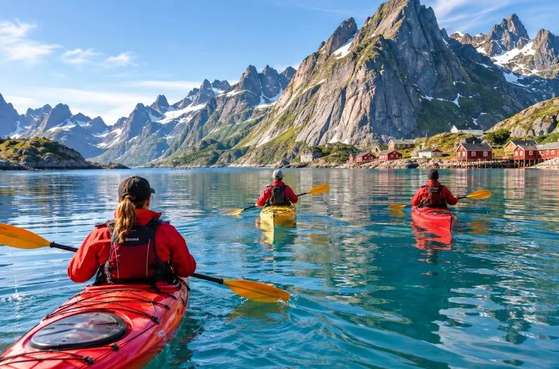 Kayak Tour on the Reinefjord