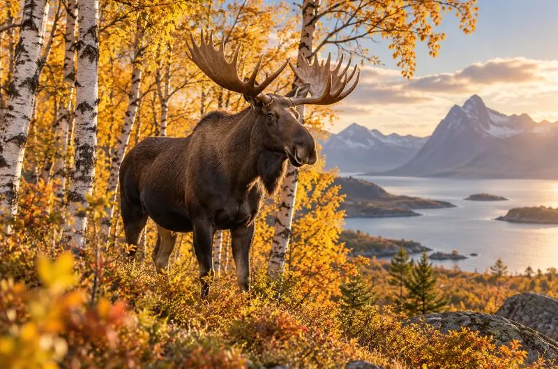 Arctic Moose Safari in Vesterålen